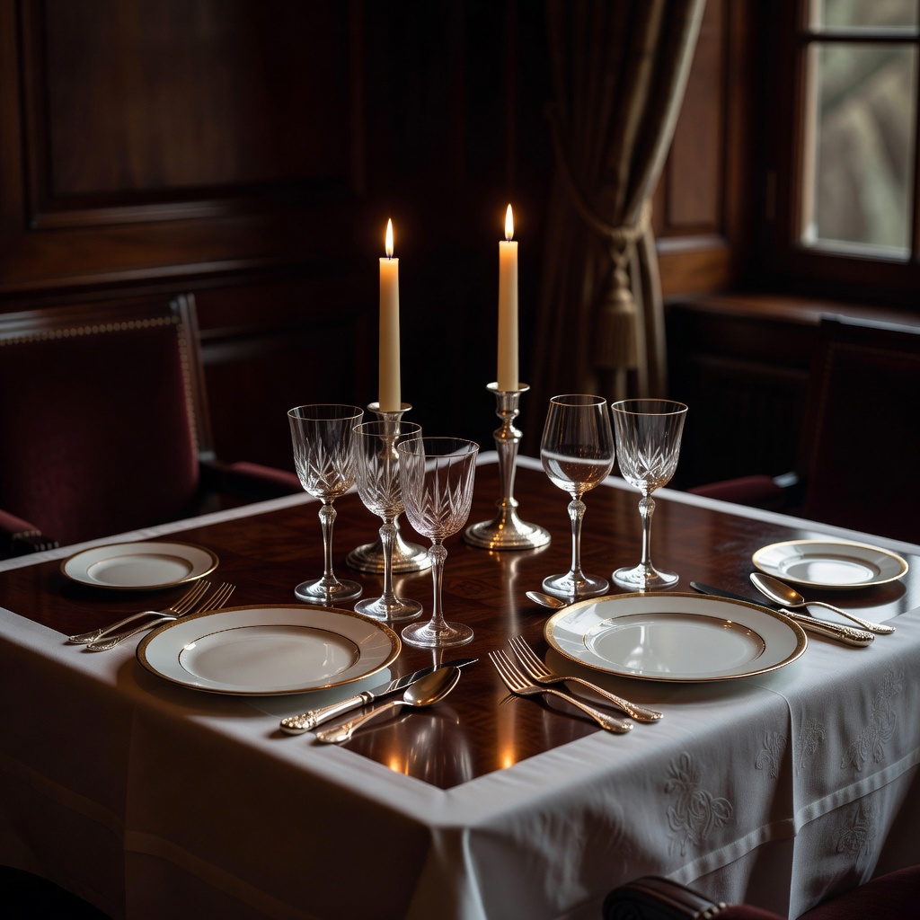 Private dinner table